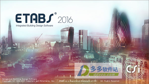 etabs2016中文免费版 16.2.0 64位版