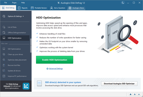 Auslogics Disk Defrag官方版
