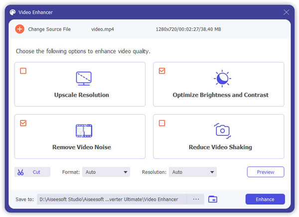 Aiseesoft Video Enhancer官方版