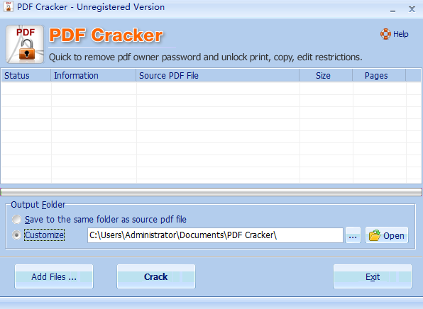PDF Cracker官方版