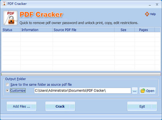 PDF Cracker官方版