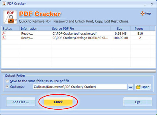 PDF Cracker官方版