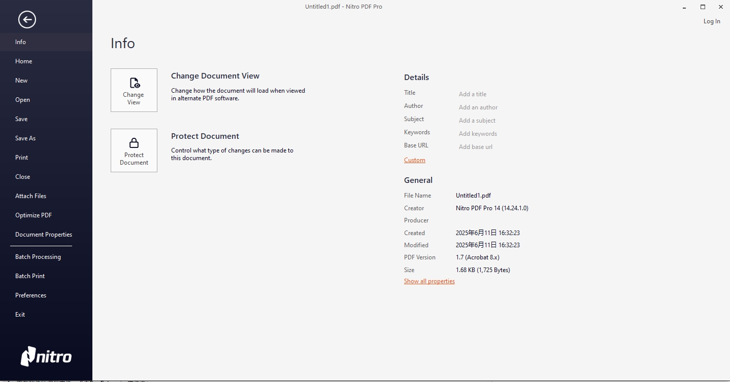 Nitro PDF Pro免费版