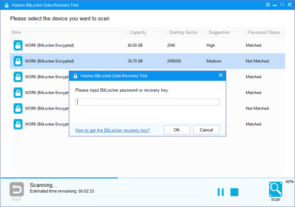 Hasleo BitLocker Data Recovery中文版