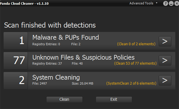 Panda Cloud Cleaner官方版