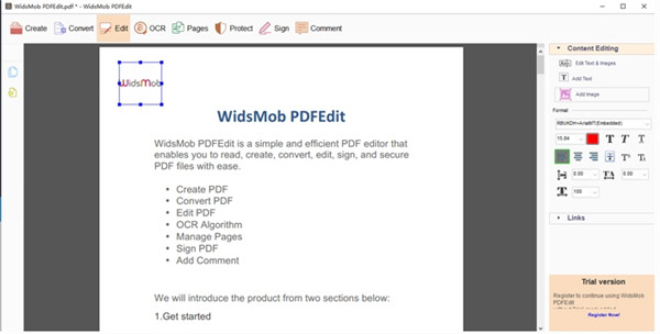 WidsMob PDFEdit官方版