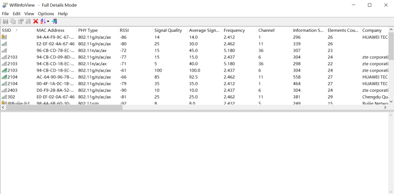 WifiInfoView中文版