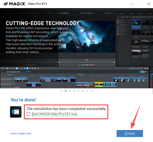MAGIX Video Pro X15免费版