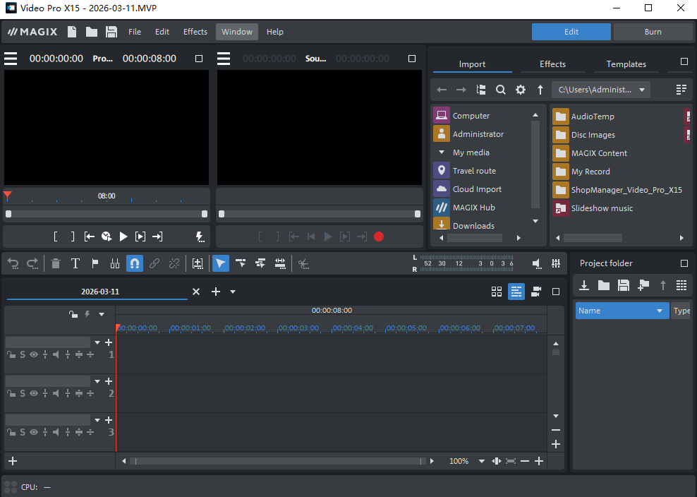 MAGIX Video Pro X15免费版