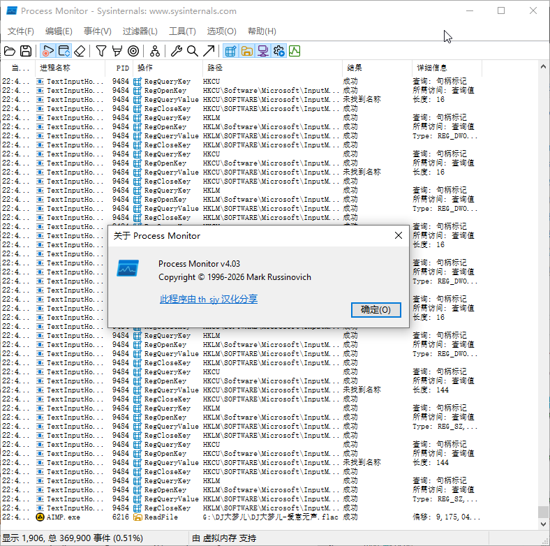 Process Monitor汉化版