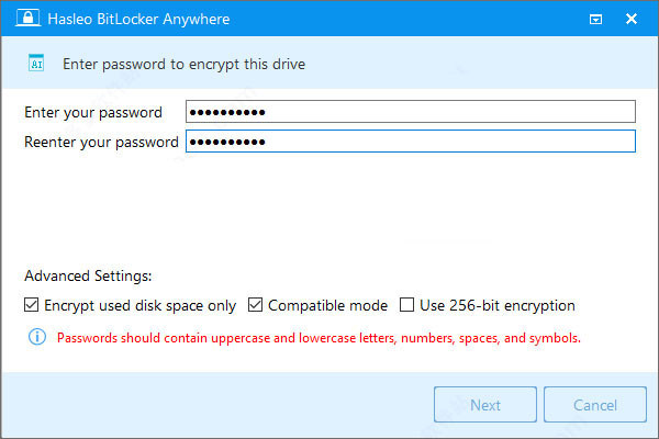Hasleo BitLocker Anywhere中文版