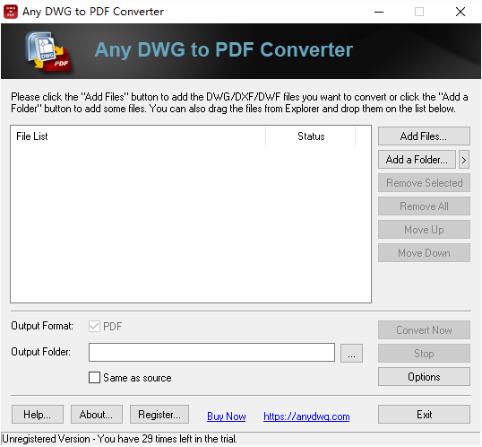 Any DWG to PDF Converter官方版