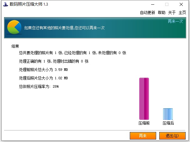 数码照片压缩大师免费版