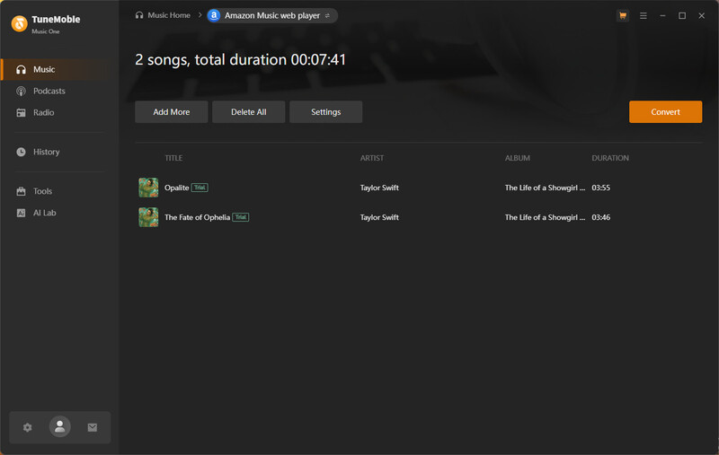TuneMobie Music One中文版