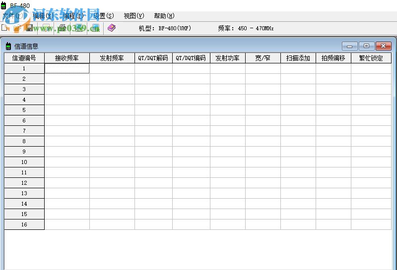 宝峰对讲机写频软件 附USB线驱动 7.01 官方版